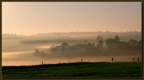 Blick auf Altstetten im Landkreis Dachau