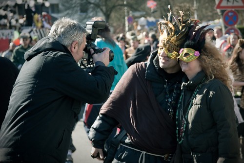 Making of - Herr Köhlen im vollen Einsatz.